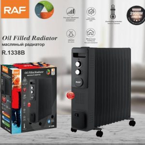 شوفاژ برقی 13 پره RAF مدل R.1338 B فن دار